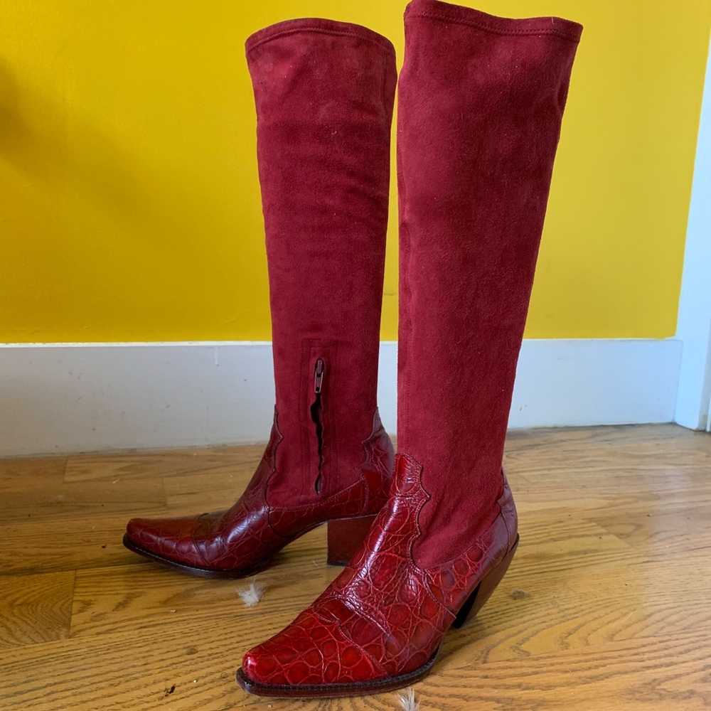 Vintage Italian sock boot